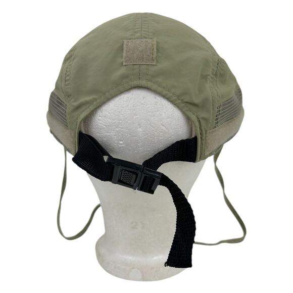 Dorfman Pacific DPC Removable Flap Sun Shade Hat Cap Mesh Khaki Nylon Poly OS - Picture 8 of 9